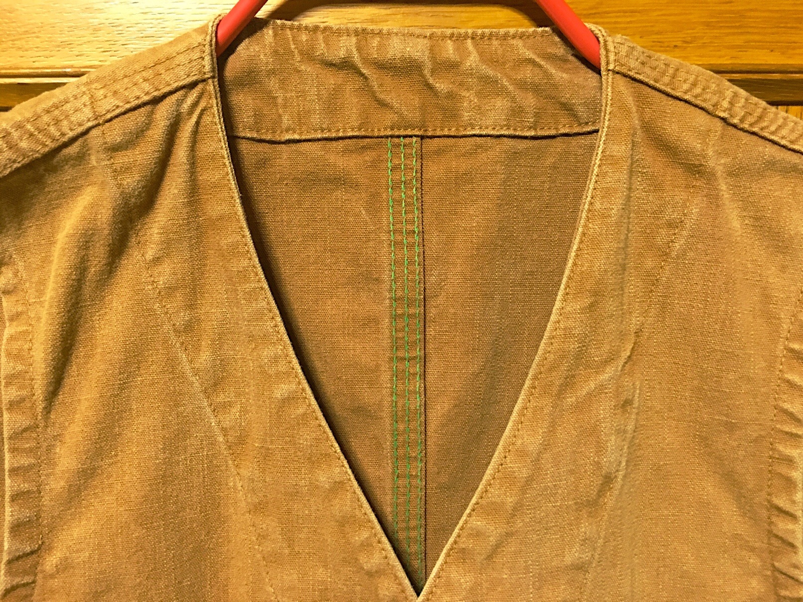 TCB Foremen Vest エンジニアベスト ブラウンダック - FADED BLUE