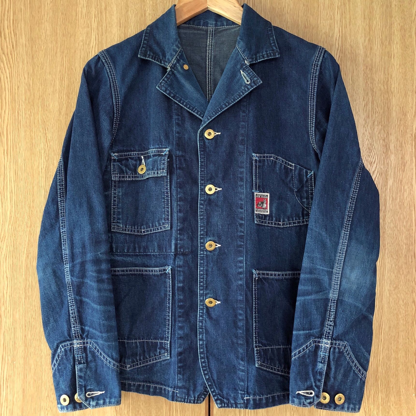 TCB カバーオール Chore JK 457日 - FADED BLUE