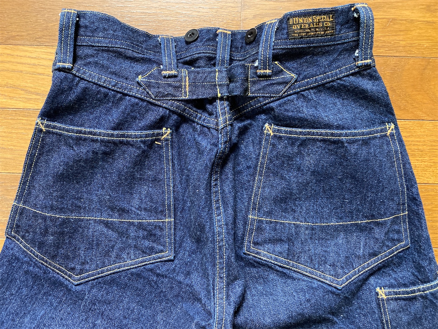 フリーホイーラーズ “BAKE HEAD”ワークパンツ Part1 - FADED BLUE