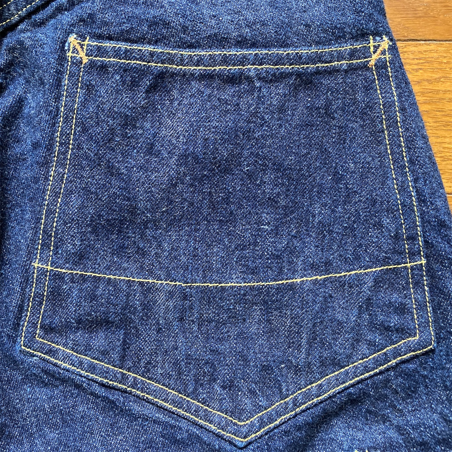 フリーホイーラーズ “BAKE HEAD”ワークパンツ Part1 - FADED BLUE