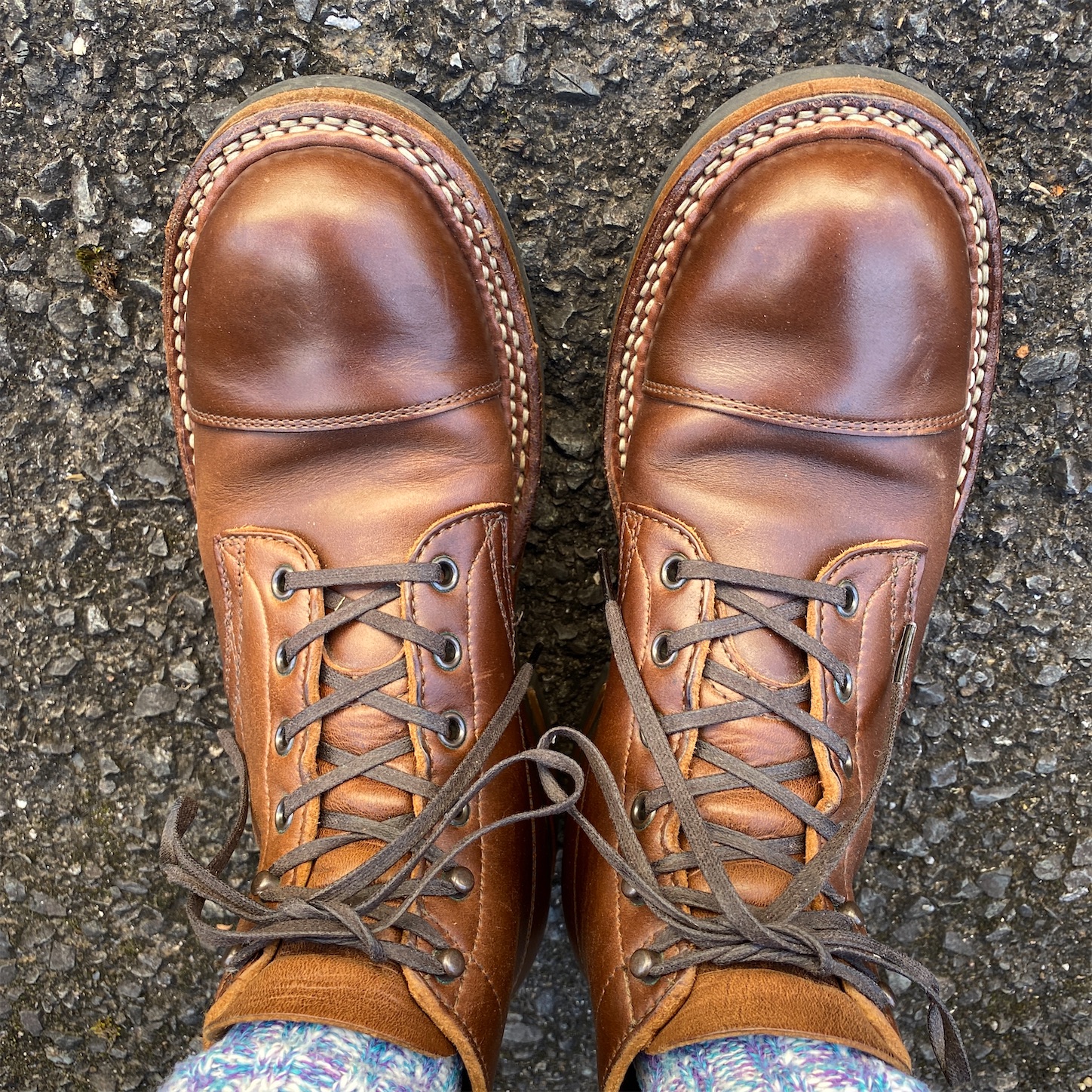 WHITE'S】ホワイツ セミドレス ホースハイド Part2 - FADED BLUE