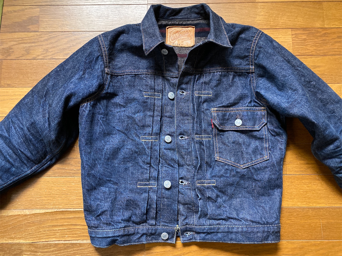 denime ドゥニーム10周年デニムジャケット Part2 92日 - FADED BLUE