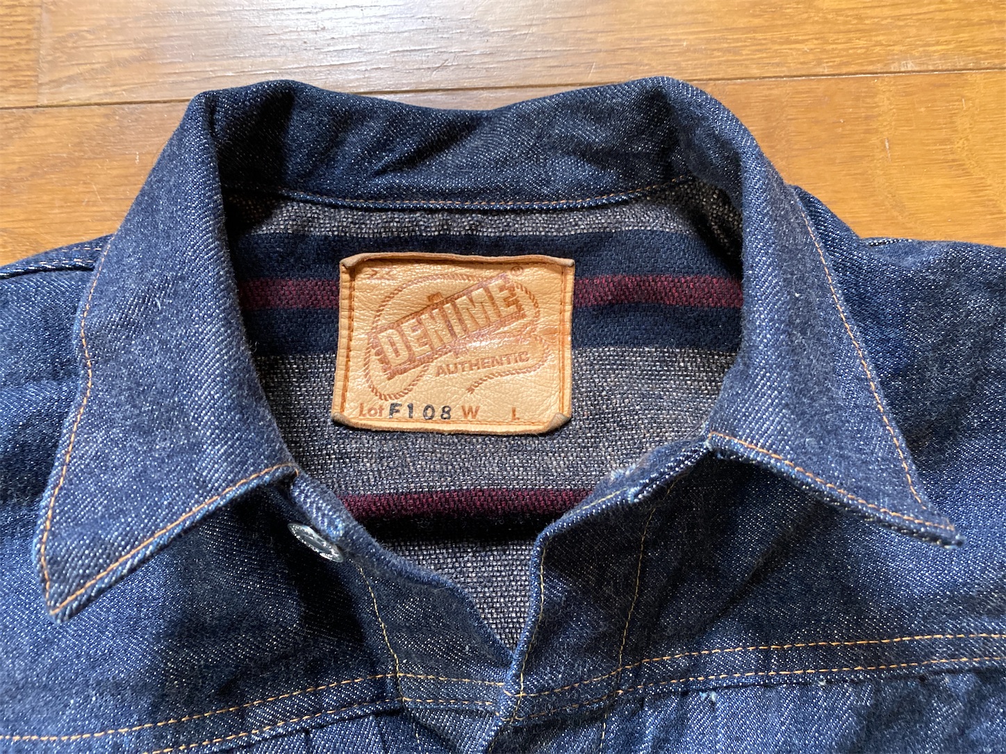 最終価格　DENIME　ドゥニーム　ブランケット付デニムジャケット ドゥニーム DENIME ウエアハウス WAREHOUSE Lot.232(OR) Gジャン