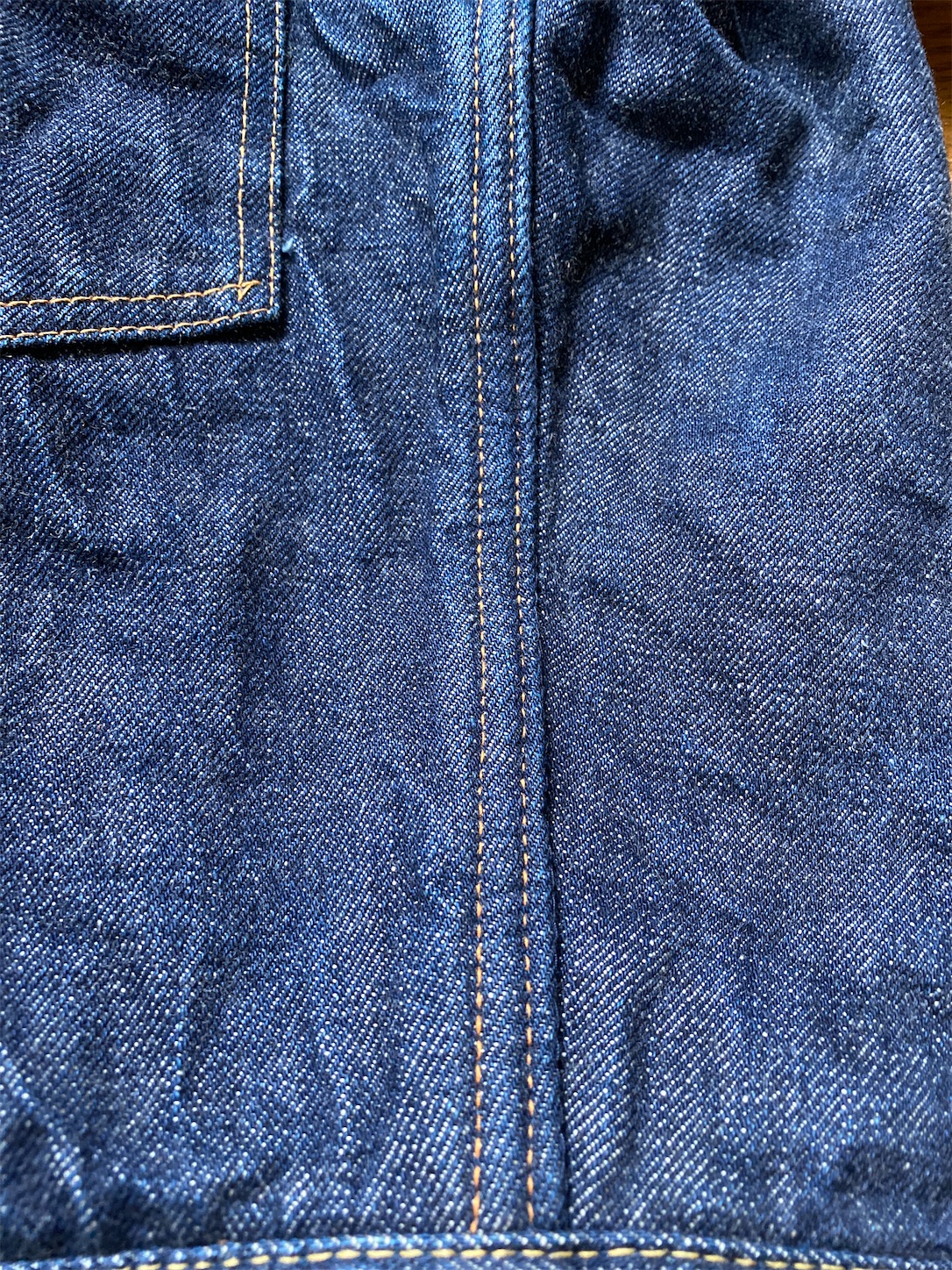 最終価格　DENIME　ドゥニーム　ブランケット付デニムジャケット denime ドゥニーム10周年デニムジャケット Part2 92日 - FADED BLUE