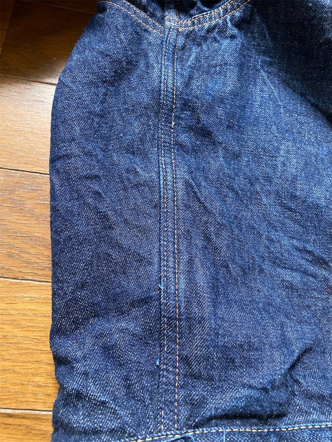 最終価格　DENIME　ドゥニーム　ブランケット付デニムジャケット denime ドゥニーム10周年デニムジャケット Part4 272日 - FADED BLUE