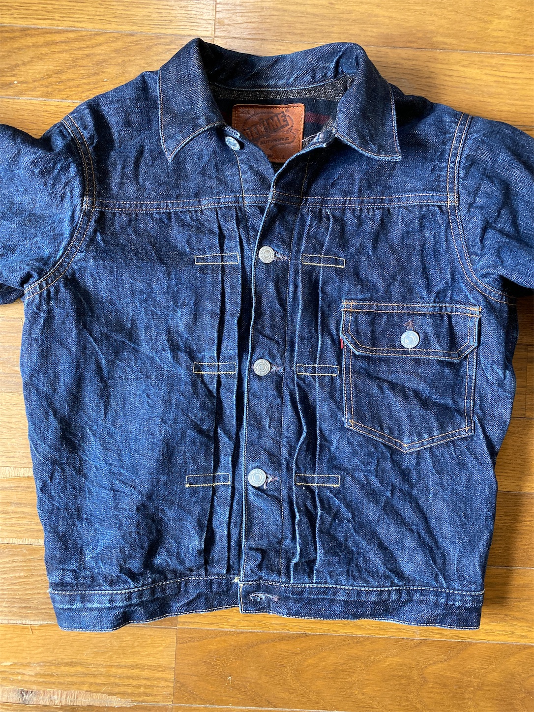 最終価格　DENIME　ドゥニーム　ブランケット付デニムジャケット 楽天市場】DENIME ドゥニーム XXシリーズ 14oz デニムジャケット