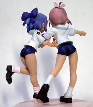 まなびストレート! 天宮学美&稲森光香 紺スクVer. フィギュア がくえんゆーとぴあ まなびストレート! フィギュア個別展示館