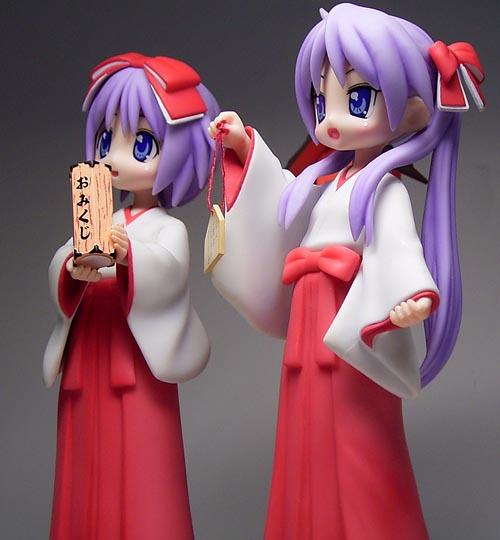 らき☆すた 柊かがみ&つかさ 初詣セット レビュー - アオイ模型店