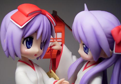 らき☆すた 柊かがみ&つかさ 初詣セット レビュー - アオイ模型店