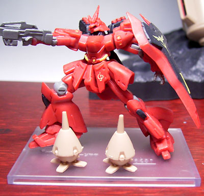 ガンダムコレクション 1/400 MZ-333 α・アジール レビュー - アオイ模型店