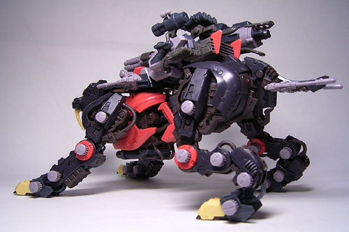 ZOIDS HMM 1/72 セイバータイガーシュバルツ仕様 レビュー
