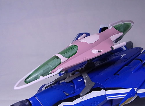 マクロス　VF-25Gスーパーパック+ガリア４フォールドセット バルキリー格納庫 - バンダイ DX超合金 VF-25 ガリア4フォールド
