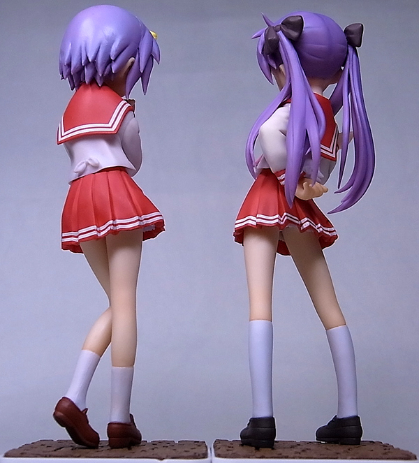 らき☆すた 柊かがみ＆つかさ 制服Ver.セット 1/12 スケール　フィギュア らき☆すた 柊かがみ＆つかさ 制服Ver.セット 1/12 完成品