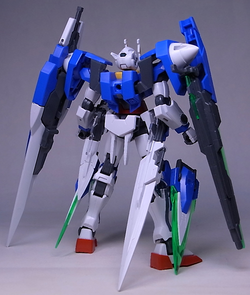 バンダイ HG 機動戦士ガンダム00V 1/144 ダブルオーガンダムセブンソ… バンダイ HG 1/144 ダブルオーガンダム セブンソード/G パチ組