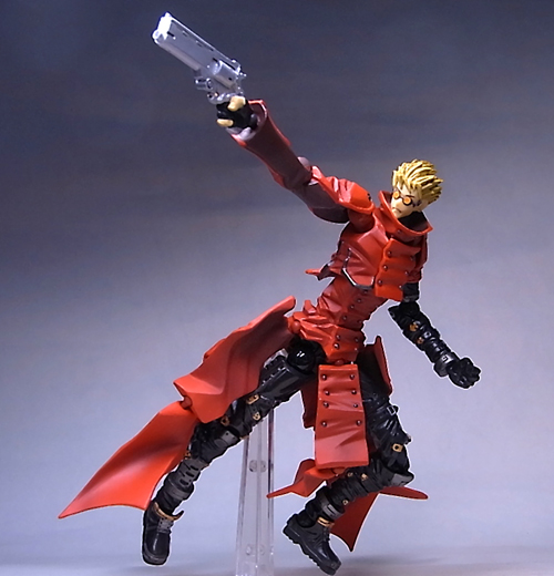 【美品】リボルテックヤマグチ ヴァッシュ・ザ・スタンピード　フィギュア リボルテック Series No.091 ヴァッシュ・ザ・スタンピード