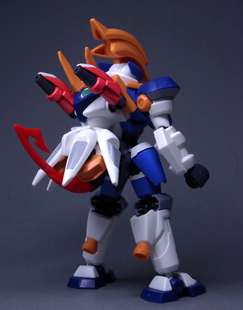 1/1 ダンボール戦機W LBX 027 Σオービス レビュー - アオイ模型店