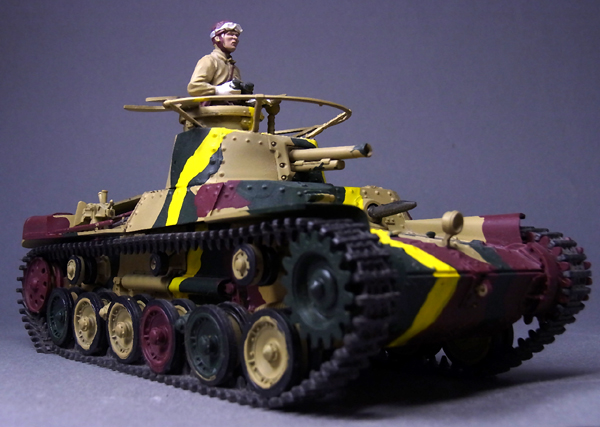 タミヤ 1/35 97式中戦車 レビュー - アオイ模型店