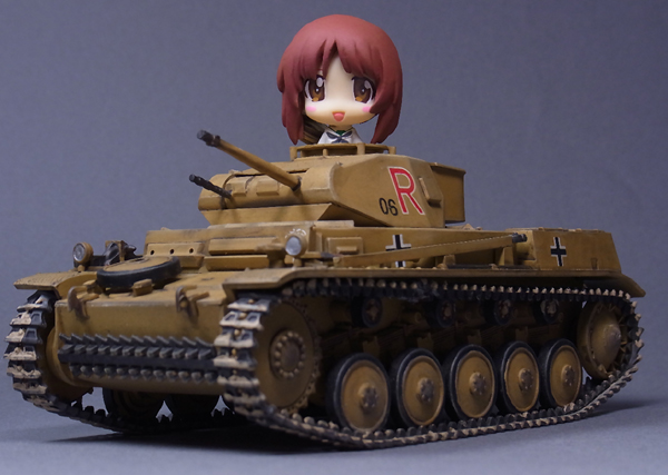 1/35 ドイツII号戦車(ガルパン仕様)レビュー - アオイ模型店