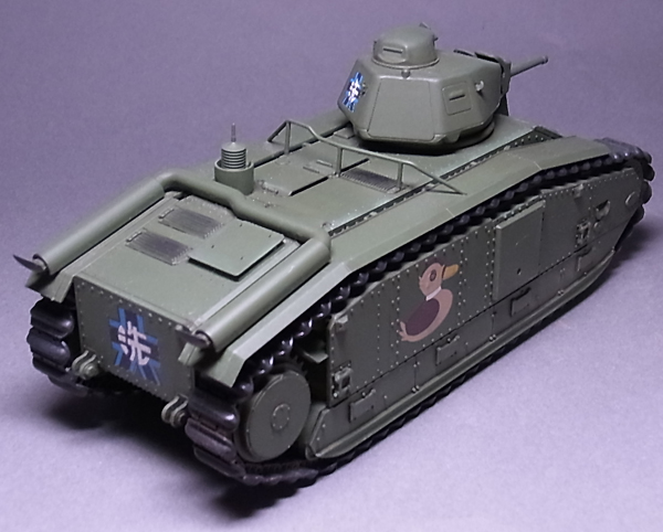 1 35 ルノーb1 Bis 大洗仕様 アオイ模型店 リハビリ中