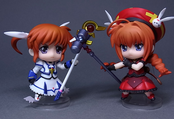 ねんどろいどぷち 高町なのは セイクリッドモード&ヴィータ