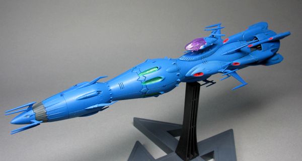 1/1000 独立戦闘指揮艦 デウスーラII世・コアシップ レビュー