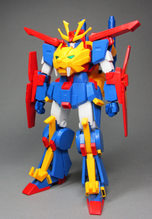 HGBFトライオン3＆30MSセット HGBF 1/144 Gundam Tryon 3 Painted in