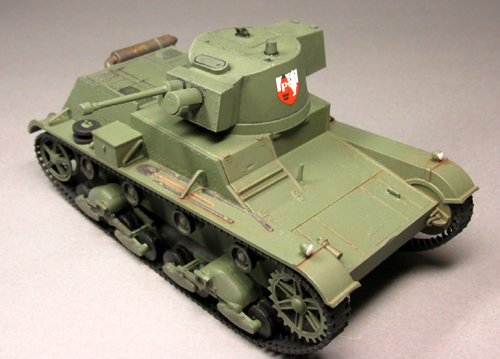 ミラージュホビー 1/35 7TP JW ボンブル高校仕様レビュー