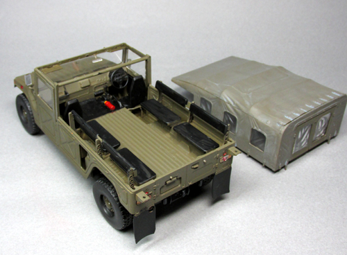 1/35 高機動車 (キャンバストップ) レビュー - アオイ模型店