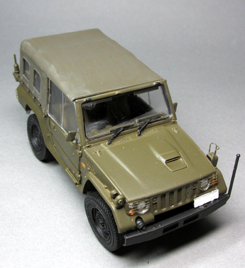 1/35 陸上自衛隊 1/2tトラック 1996 レビュー - アオイ模型店