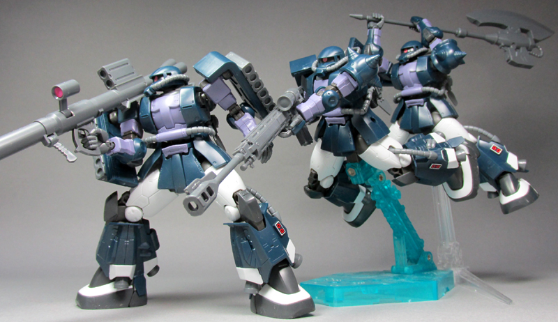 HG 1/144 MS-06R-1A 高機動型ザクII オルテガ機(THE ORIGIN)素組