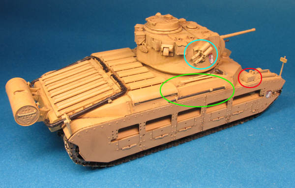 タミヤ 1/35 マチルダII歩兵戦車Mk.III/IV 聖グロリアーナ女学院
