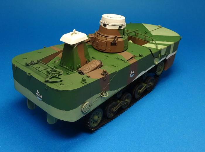 サイバーホビー 1/35 特二式内火艇 後期型フロート付き - アオイ模型店