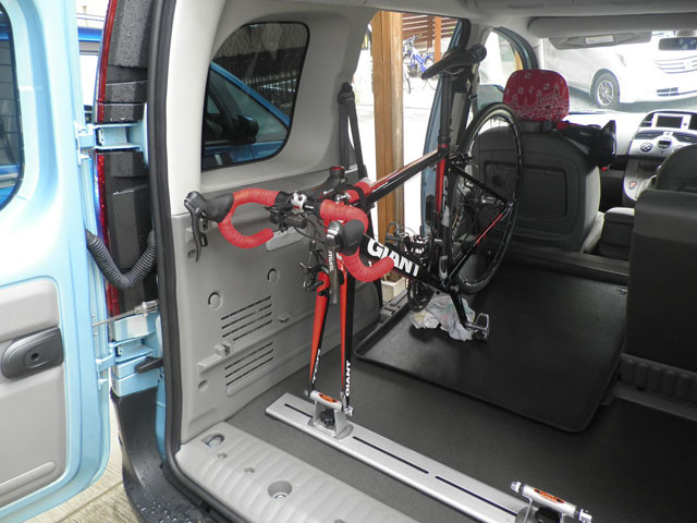 カングーに自転車を積む ローディー進化記録簿