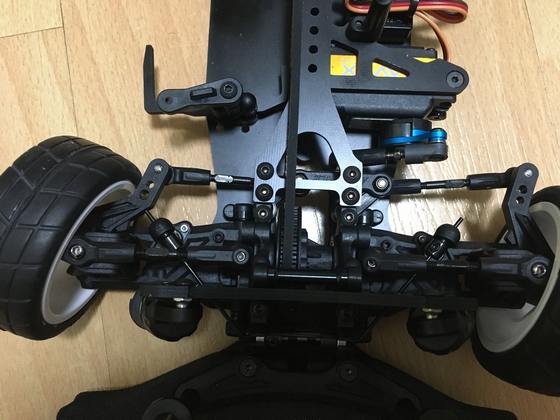 3Racing Advance S64 製作 その1：サーボセイバーの取り付け - U-Kun88