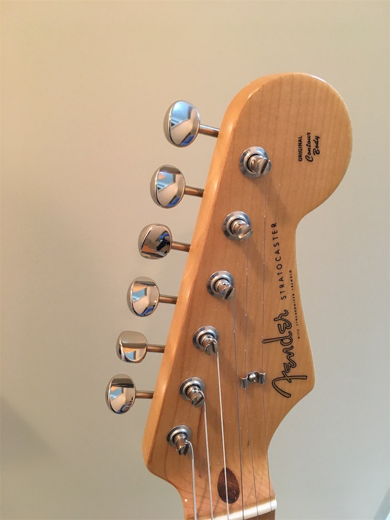 Fender Made In Japan(MIJ) Hybrid 50s stratocaster US blonde - 森の