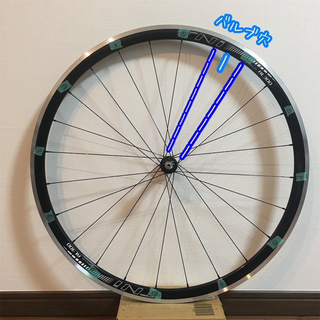 クロスバイク用のホイールを手組してみる② - ワンゲル部の記録