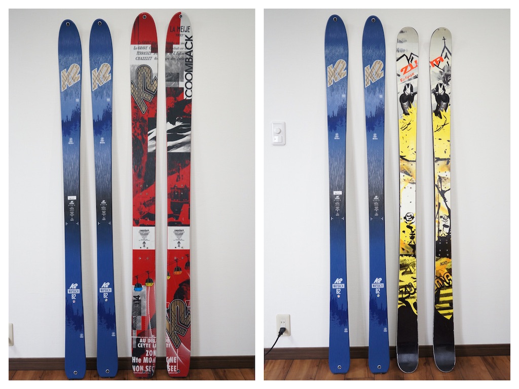 先輩のお遣いで旧モデルのK2 Wayback 82 ECOre 17/18を買いに