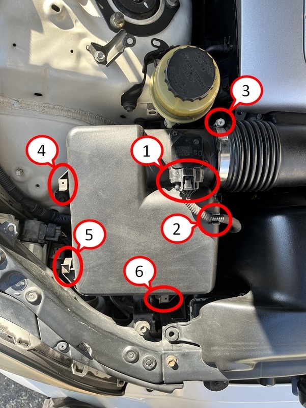 Lamp replacement procedure 2