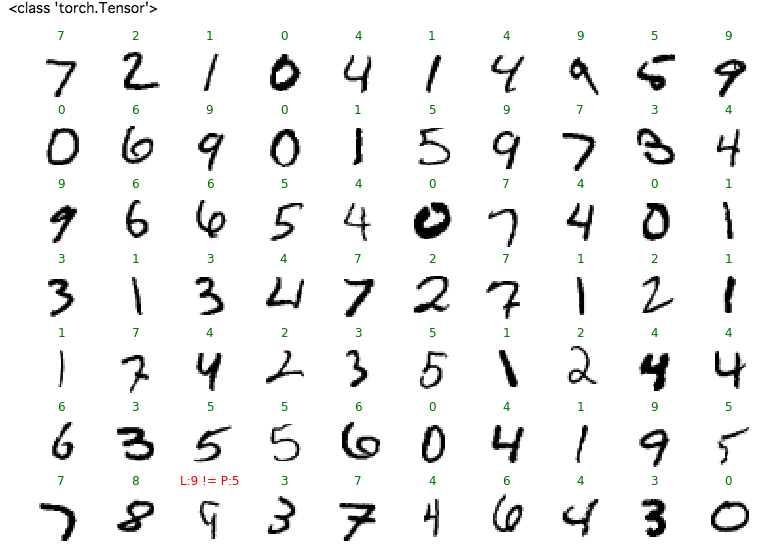 Pytorch predict mnist