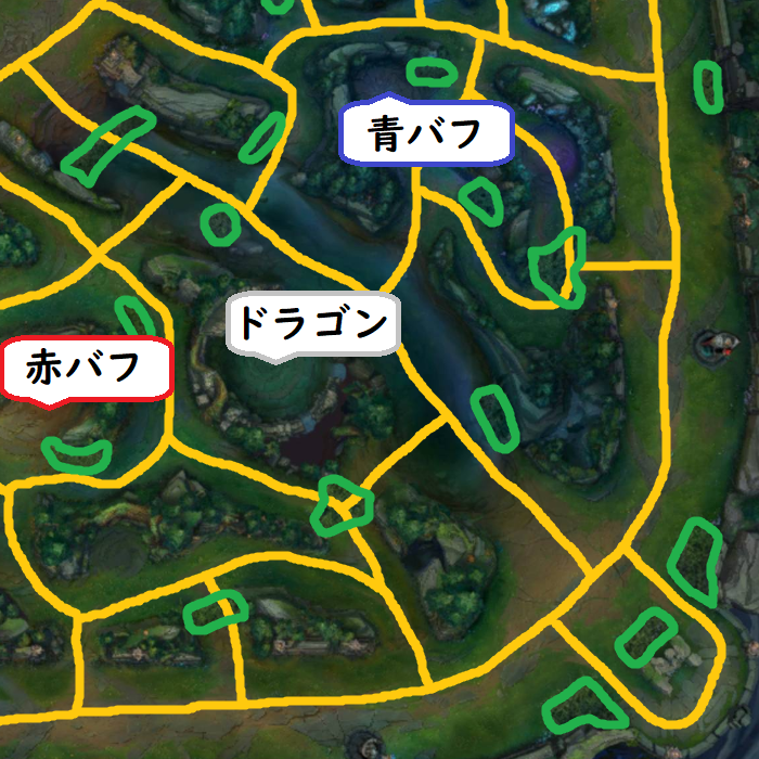 マップを覚えるために自分だけの地図を作ろう 内輪でlolしない リーグオブレジェンドのブログ マップを覚えるために自分だけの地図を作ろう 内輪でlolしない リーグオブレジェンドのブログ