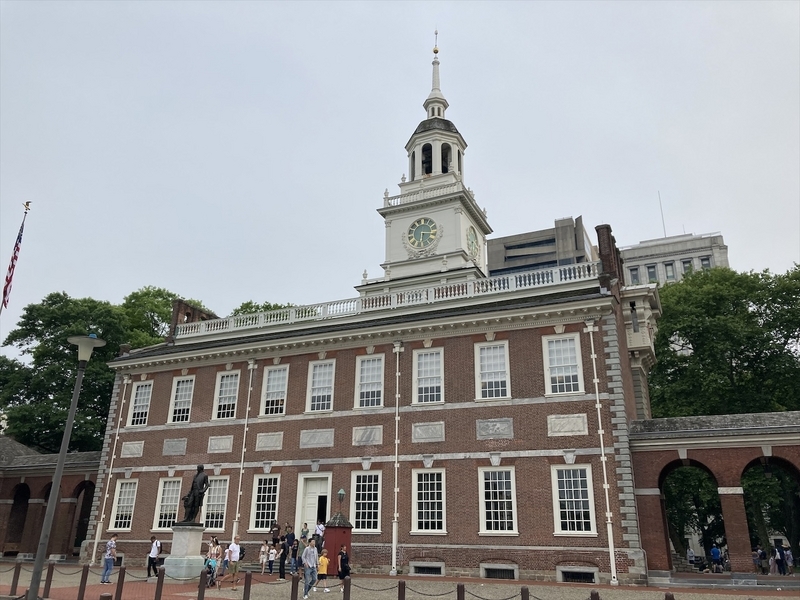 旅行記】フィラデルフィア｜独立記念日の連休でアメリカ建国の歴史を