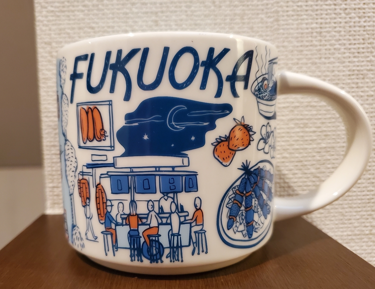 Starbucks Coffee - スタバ300個限定！地域限定マグ福岡 Tobikanna 新品化粧箱入り Starbucks Coffee - スタバ300個限定！地域限定マグ福岡