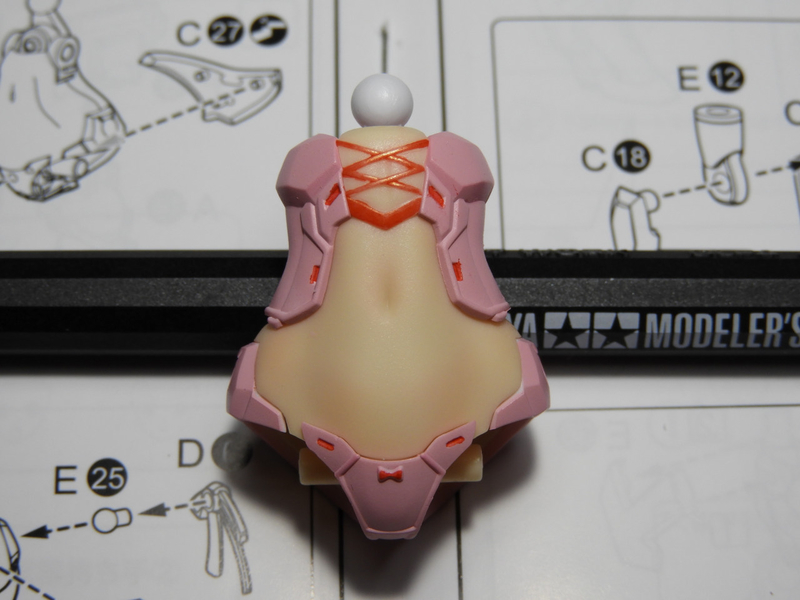 クロスフレーム ガール ブレイブ ガール制作記 2 塗装 ほんずなすぶろぐ