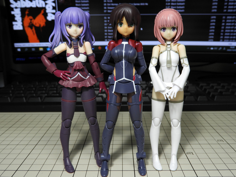 メガミデバイス 兼志谷シタラ 天機 Ver.カルバチョート 制作記1. 塗装