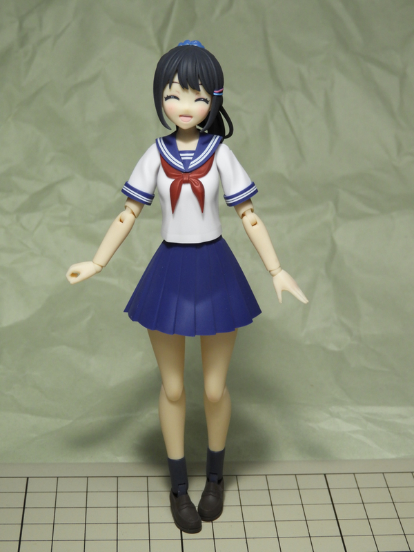 創彩少女庭園 結城まどか[桃桜高校・夏服] 制作記1.塗装 - ほん