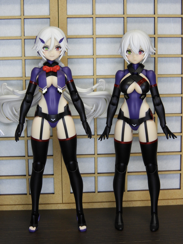 メガミデバイス 【皇巫 スサノヲ レガリア】 美プラ 塗装品 皇巫 スサノヲ レガリア｜メガミデバイス｜美少女プラモデル