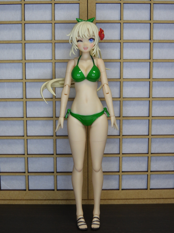 創彩少女庭園 佐伯リツカ [水着] 制作記1.塗装 - ほんずなすぶろぐ
