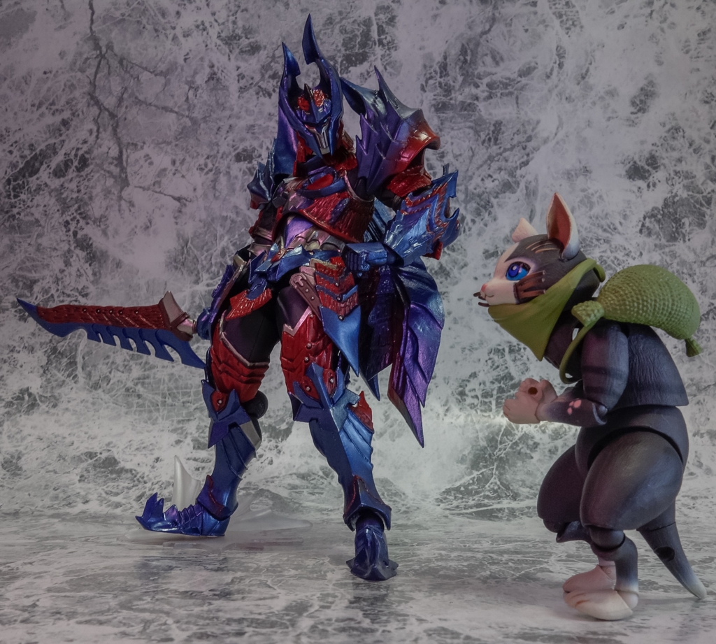Vulcanlog ハンター男剣士ディノシリーズ レビュー - リ