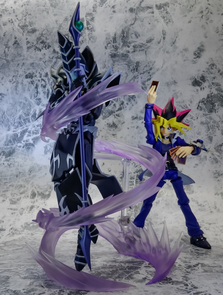 遊戯王 ブラック・マジシャン フィギュア　Vulcanlog Vulcanlog 010 遊☆戯☆王リボ ブラック・マジシャン
