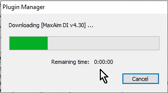 【Titan One】「MaxAim DI」インストール中 【Titan One】「MaxAim DI」インストール中